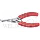 TOP STAINLESS STEEL NEEDLE BENT NOSE PLIER 4" NN-100B