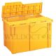 NPC PLASTIC CONTAINER WITH COVER 45L L549XW345XH339MM NLC902