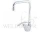 SHOWY SINGLE LEVER MIXER C/W HIGH ''L'' SWIVEL SPOUT (HOT/COLD) 2600MC