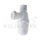 SHOWY UPVC BOTTLE TRAP 1 1/4"X1-1/4" 8044