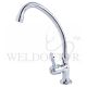 SHOWY Q-TURN J-SPOUT PILLAR TAP-2565MJQC (CHROME)