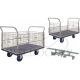 PRESTAR NET TROLLEY 1240x790mm 500KG NGS407-8" W/BRAKE