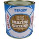 BERGER MARINE VARNISH FOR EXTERIOR WOOD 1L