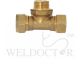 SHOWY PIPE TEE CXCXMI 15MMX15MMX1/2"-5046