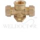 SHOWY PIPE TEE WALLPLATE CXCXFI 15MMX15MMX1/2"-5045