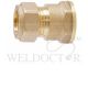 SHOWY PIPE STRAIGHT COUPLER CXFI 15MMX1/2"-5005