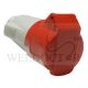 IP44 CEE SAFETY SOCKET 32A 4PINS