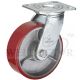SKK HEAVY DUTY PU CASTOR SWIVEL
