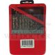 B&N COBALT HSS 19PC DRILL BIT SET 1.5~10.0MM W/ RED METAL BOX