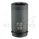 M10 3/4" DR 6PT IMPACT DEEP SOCKET (METRIC)