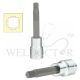 M10 1/2" DR.TRIPLE SQUARE (XZN) LONG SOCKET