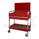 HORME® 2TIERS TOOL CART W/LOCKABLE COMPARTMENT & DRAWER, TC303E