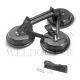 BOTER 3-PADS BLACK SUCTION LIFTER, SUCTION CAPACITY: H-150KG, V-135KG, F3