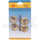 DMD CRIMPED BRASS WIRE BRUSH 3.0MM SHANK 4PPP~LX-04016