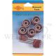 DMD 1/4"&1/2"SANDING BAND+2RUBBER HOLDER 12PPP~LX-04027