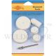 DMD FELT BOB FOR POLISHING+1MANDREL 6PPP~LX-04031