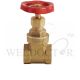 SHOWY BRASS GATE VALVE 1-1/2" -5095