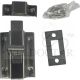 NELON STAINLESS STEEL TOILET LATCH