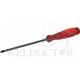 AONENG RED PLASTIC HANDLE SCREWDRIVER +