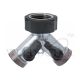 SHOWY 3/4"F X 3/4"M COUPLING ON/OFF 2-WAY BALL VALVE (ANGLE COCK) 5165-20