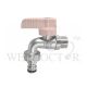 SHOWY 1/2" BRASS GARDEN TAP WITH QUICK COUPLING NOZZLE 2988