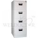 SPE 4 DRAWER FILING CABINET 460W*620D*1321H FC-404