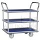 JUMBO 3TIER DOUBLE HANDLE TROLLEY L965*W615*H950 370KG HB230D