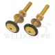 SHOWY 75MM BRASS FASTENER BOLT/NUT FOR CISTERN 8318 ( PAIR )
