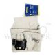 IRWIN 6 POCKET GREY SUEDE LEATHER TOOL POUCH TRE823