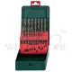 METABO 19-PC HSS-COBALT DRILL BIT SET 27157
