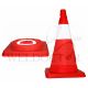 SAFETY COLLAPSIBLE REFLECTIVE CONE 18"