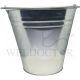 GALVANIZED METAL BUCKET 11"