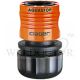 CLABER GARDEN HOSE COUPLING 3/4" WITH AQUASTOP - 8604 / 8605