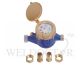 SHOWY 1/2" BRASS WATER METER 8241