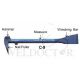 MOKUBA UTILITY BAR 300MM C-9