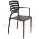 TRAMONTINA SOFIA ARMCHAIR WITH HOLED BACKSIT