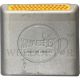 SWAREFLEX 1WAY METAL ROAD STUD AMBER 3543 (AUSTRIA MADE)100X100X19.8MM