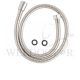 SHOWY STAINLESS STEEL DOUBLE LOCK CONICAL FLEXIBLE HOSE
