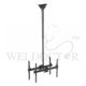 TITAN TV BACK TO BACK CEILING MOUNT 37" - 70"/45KG SGB662