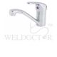 SHOWY SINGLE LEVER BASIN MIXER HOT/COLD C/W SWIVEL SPOUT 2581MC (2581-412)