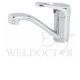 SHOWY SINGLE LEVER BASIN MIXER HOT/COLD C/W SWIVEL SPOUT 2581MR (2581-413)