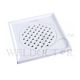 SHOWY SQUARE PLASTIC GRATING W/EDGE 6", 2571E (2571-003)