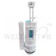 SHOWY DUAL CISTERN FLUSH VALVE C/W 52MM OUTLET 2955