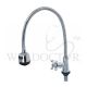 SHOWY CROSS QUARTER TURN FLEXIBLE SPOUT SINK TAP 50CM - 2655N-F50