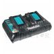 MAKITA 18V LI-ION FAST-CHARGE CHARGER DC18RD 196934-4 (TWO PORT)