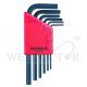 BONDHUS HEX KEY SET L WRENCH (HLX6MS) SHORT-BLACK 6PC 12246