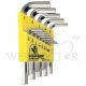 BONDHUS HEX KEY SET L WRENCH (HLX13SB) SHORT-CHROME 13PC 16237