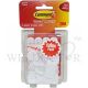 3M COMMAND WHITE SMALL HOOKS 6HOOK,12STRIP - 17002VP