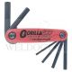 BONDHUS FOLD-UP BALLDRIVER HEX KEY SET -12897