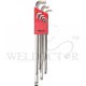 BONDHUS STUBBY BALL POINT HEX KEY SET 1.5 TO 10.0MM-16799 (SBLX9MB)